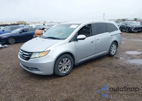 2014 Honda Odyssey Ex из США, поврежденный, VIN 5FNRL5H4XEB048990